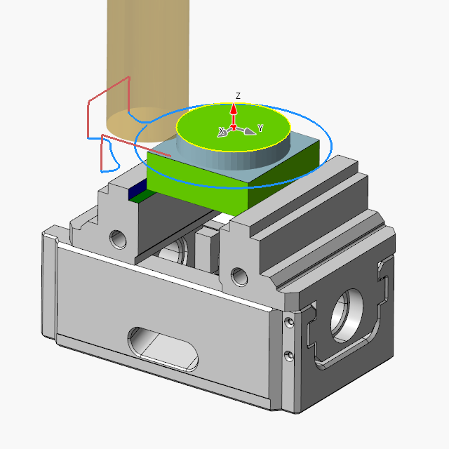 Fixture Manager: vise and fixture setup in eCam CNC
